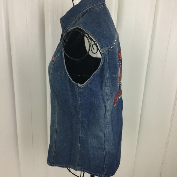 HARLEY DAVIDSON DENIM SHIRT - NEW - Picture 5 of 6